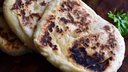 Easy Two-Ingredient Naan