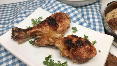 Easy Baked Chicken Drumsticks